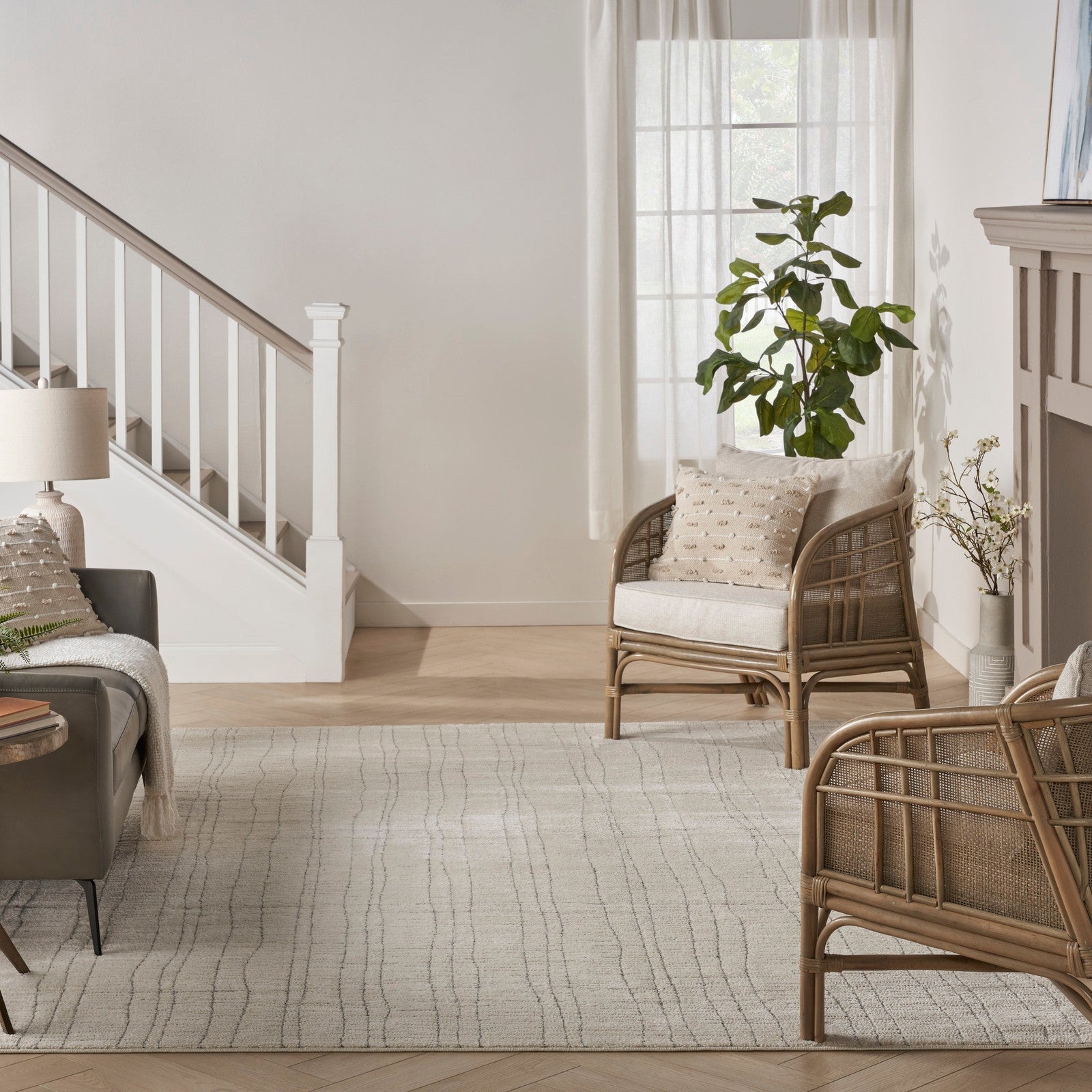 Nourison Andes AND03 Scandinavian Indoor Rug