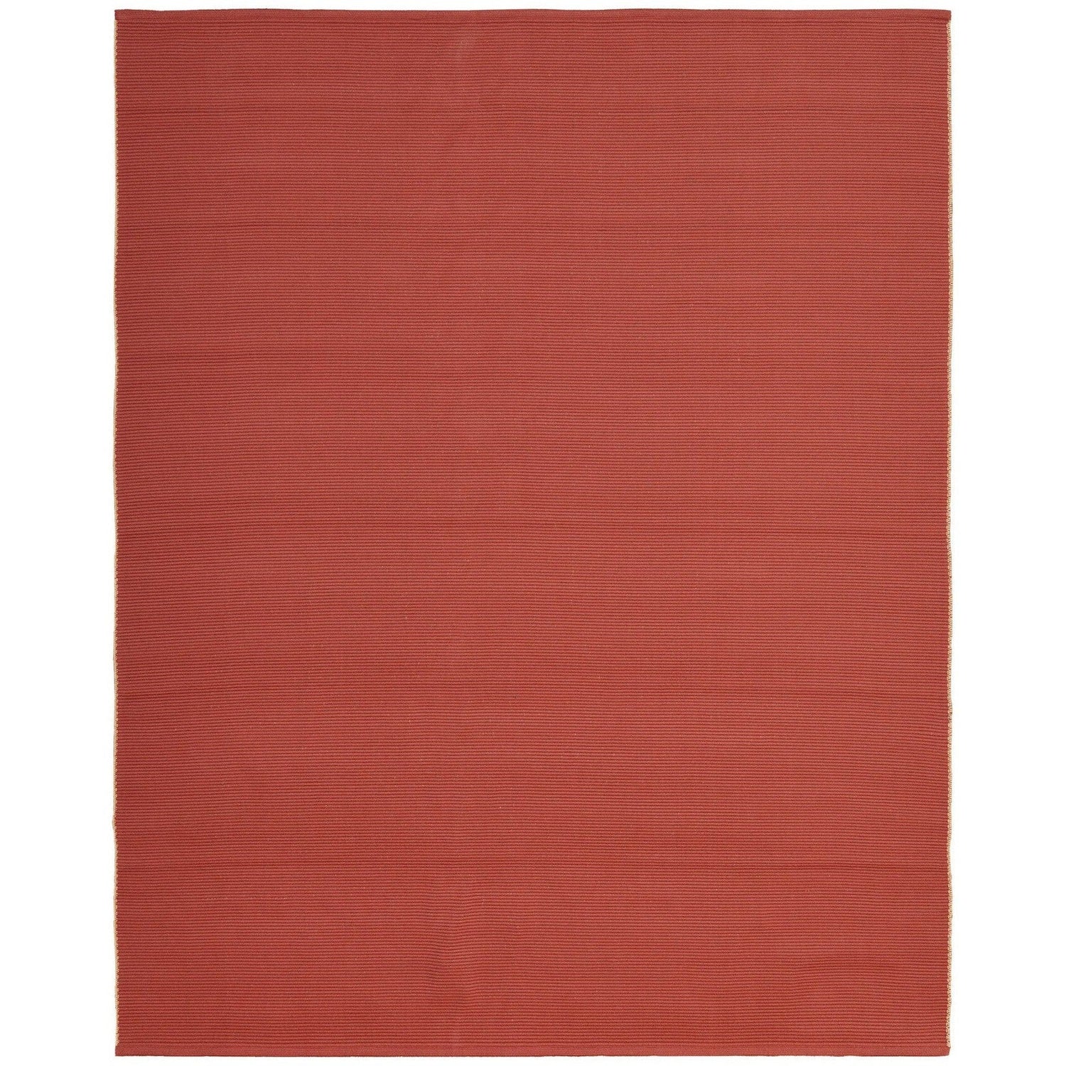 Feizy Theo 0827F Modern Solid in Red/Tan