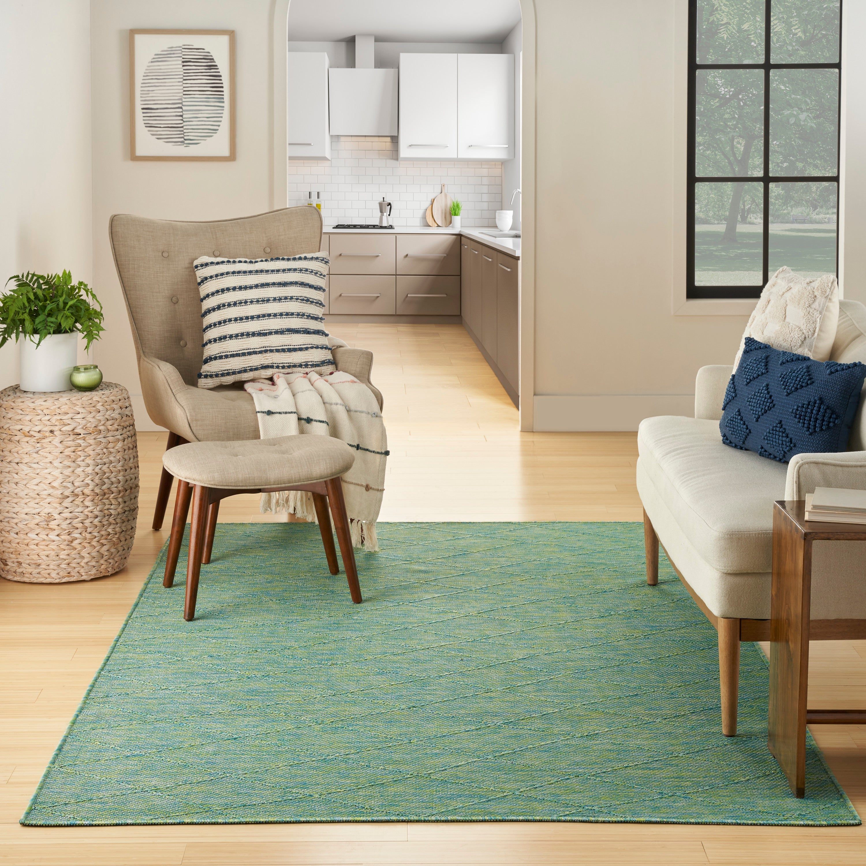Nourison Washable Solutions WSL01 Modern Rug
