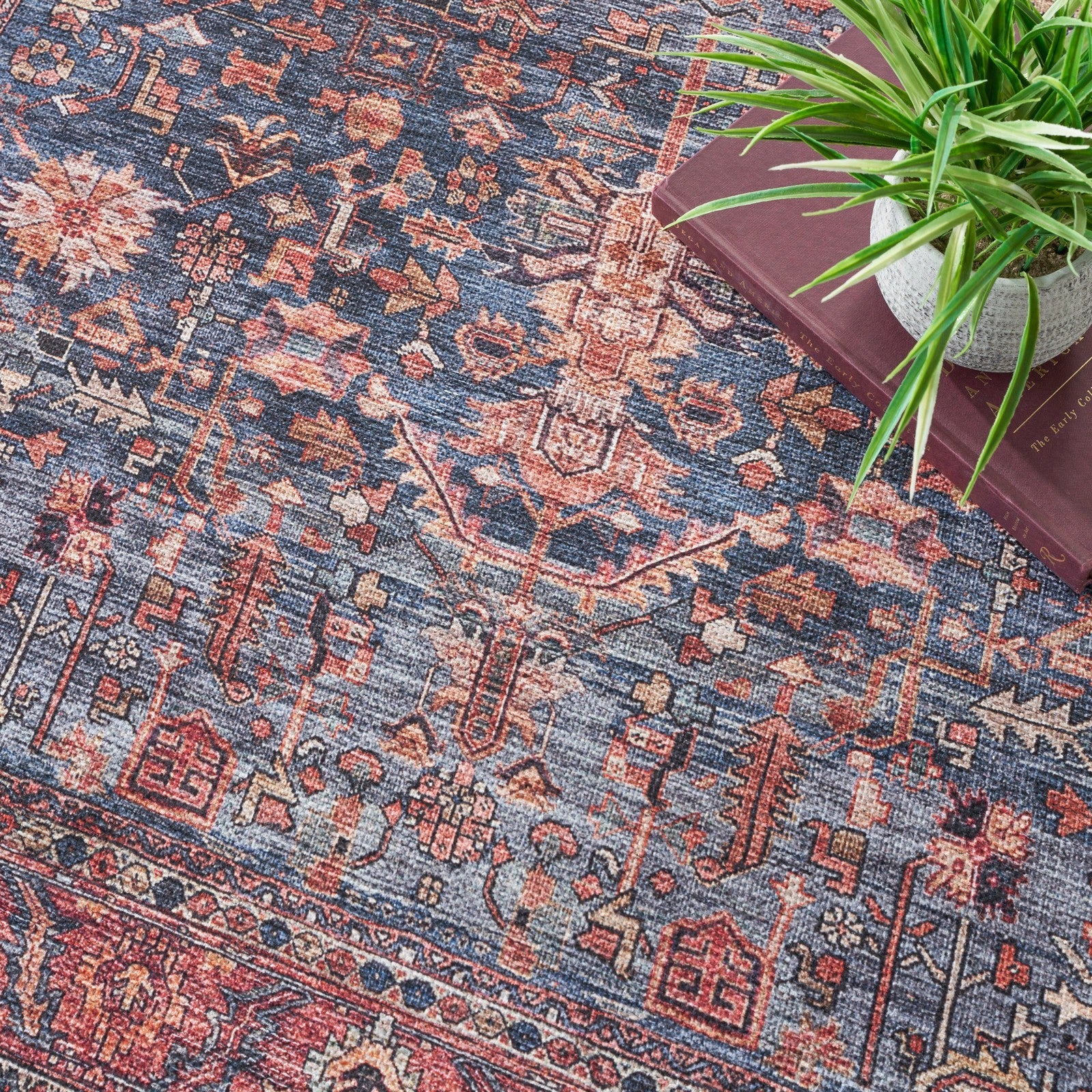Nourison Grand Washables GRW02 Vintage Indoor Rug