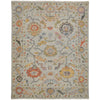 Feizy Karina 6793F Traditional Persian in Gray/Yellow/Red
