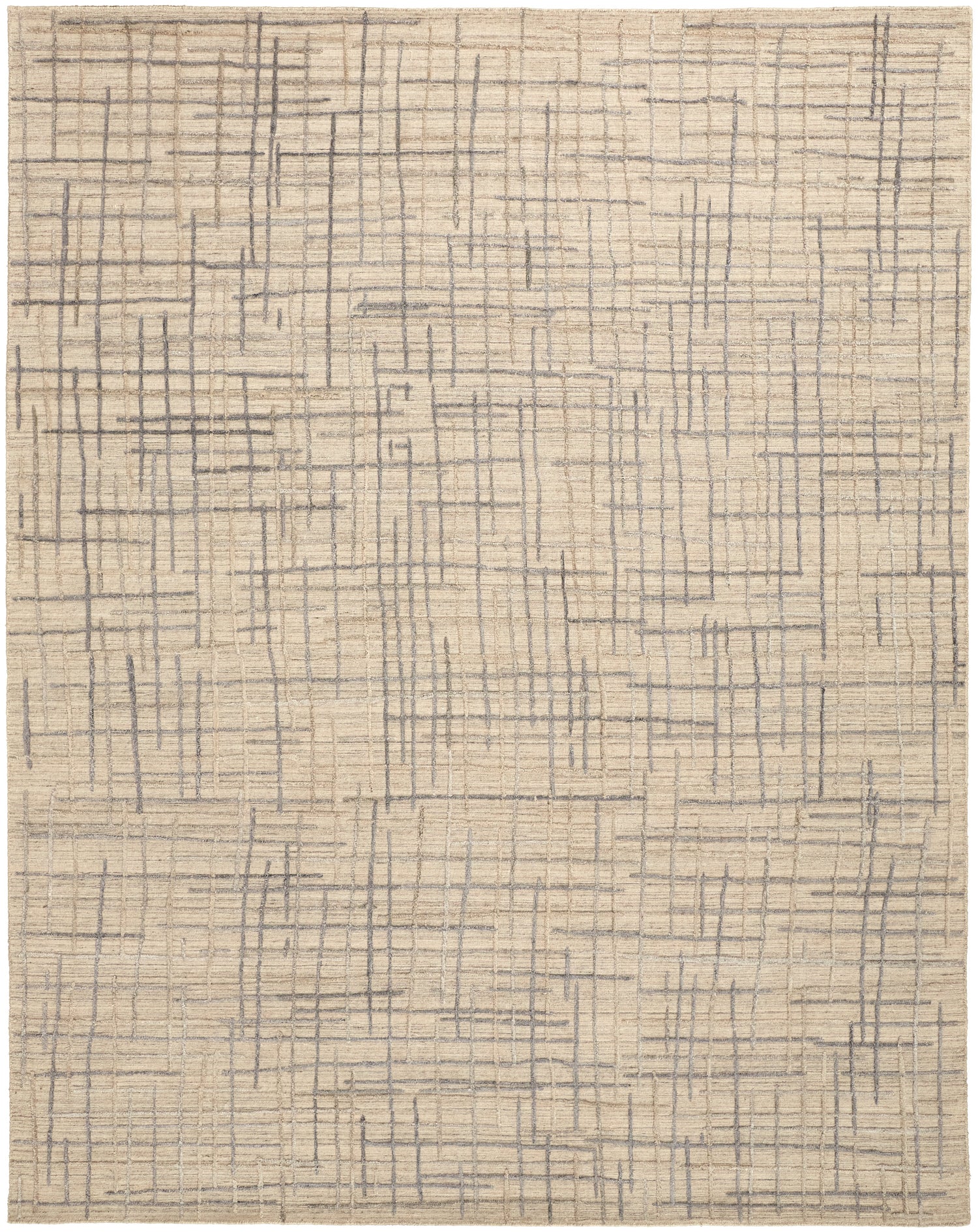 Feizy Kirkwood T8001 Rug in Beige/Silver
