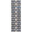 Feizy Mynka 39IFF Transitional Diamond in Ivory/Gray/Blue