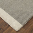 Feizy Maguire 8904F Transitional Abstract Rug in Taupe/Black