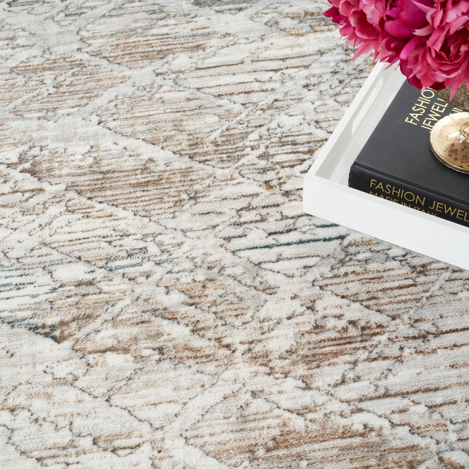 Nourison Glitz GLZ11 Modern Indoor Rug