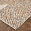 Feizy Pollock 8951F Modern Watercolor in Brown/Tan/Ivory