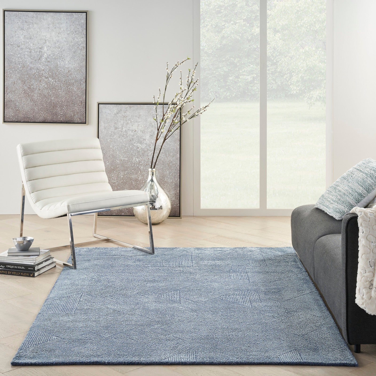 Nourison Rugs Michael Amini Ma30 Star SMR01 Modern Indoor Rug