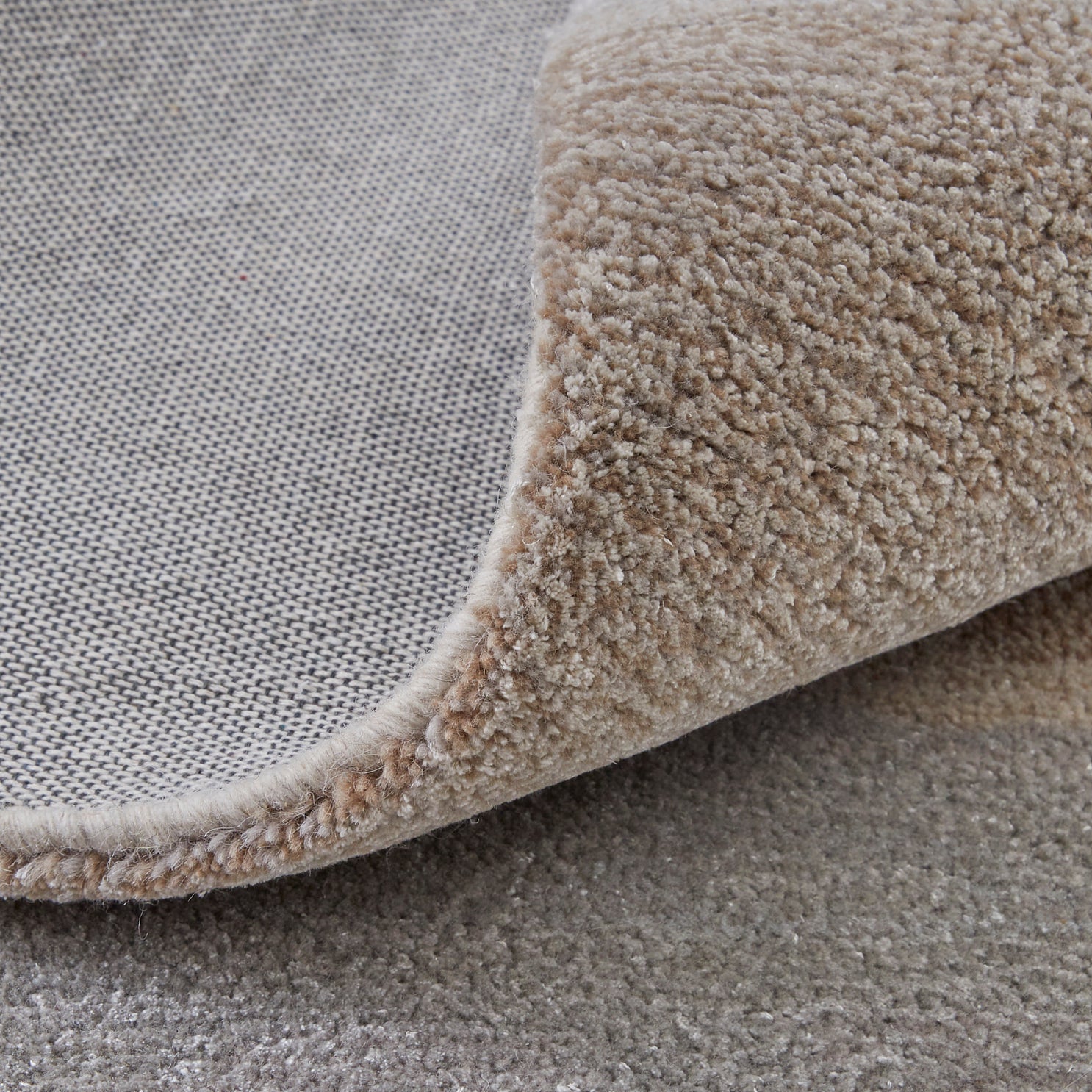 Feizy Anya 8921F Transitional Abstract Rug in Ivory/Gray