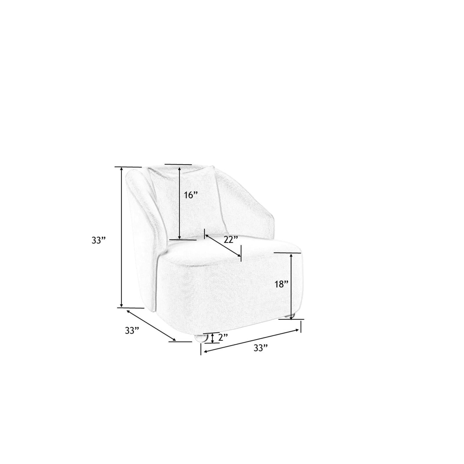 Surya Cates Accent Chair Clearance