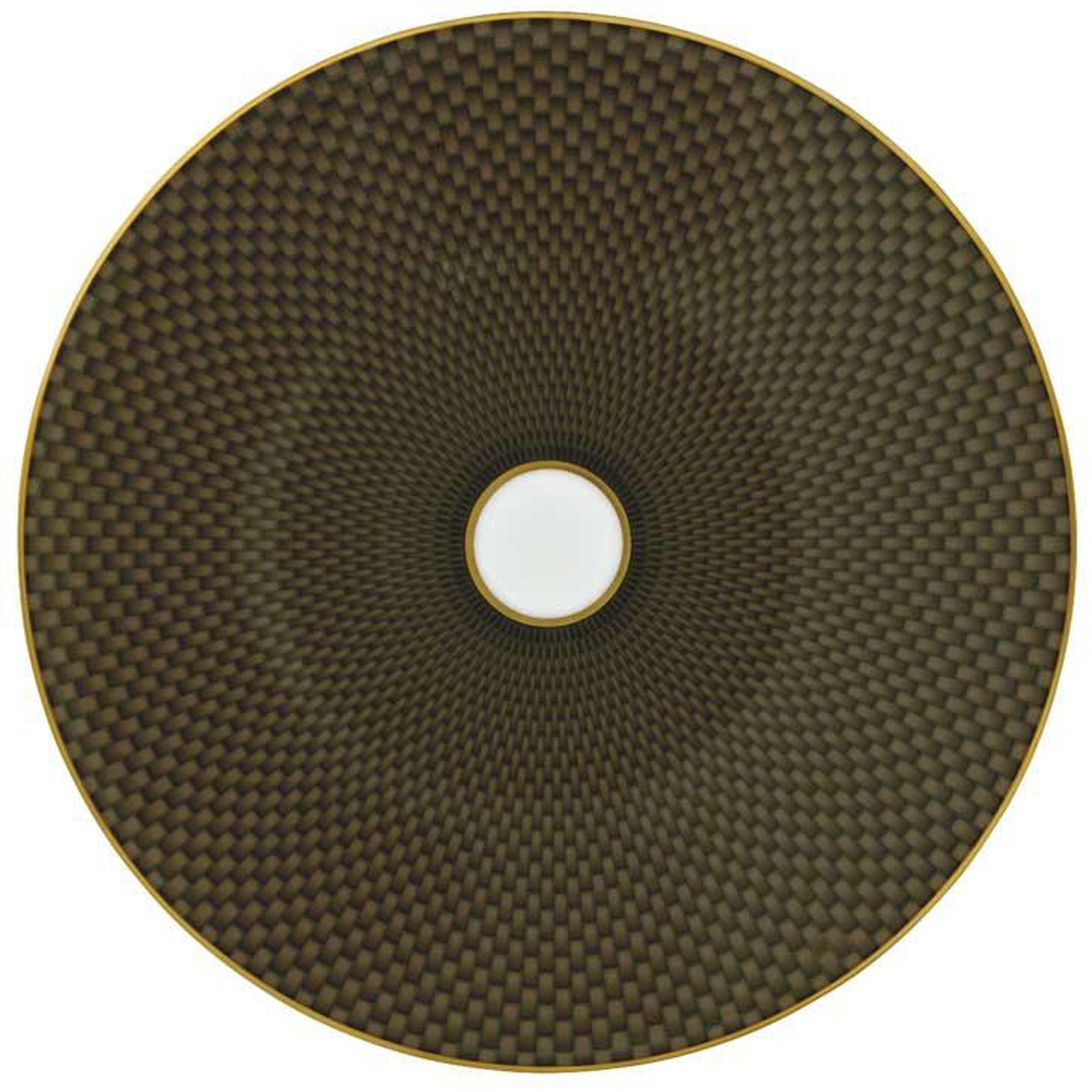 Raynaud Tresor Brown Motif N°2 Dessert Plate