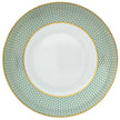 Raynaud Tresor Turquoise Motif N°3 Rim Soup Plate