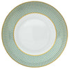 Raynaud Tresor Turquoise Motif N°3 Rim Soup Plate