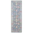 Feizy Karina 6792F Traditional Persian in Blue/Gray/Red