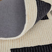 Feizy Maguire 8903F Transitional Abstract Rug in Ivory/Taupe