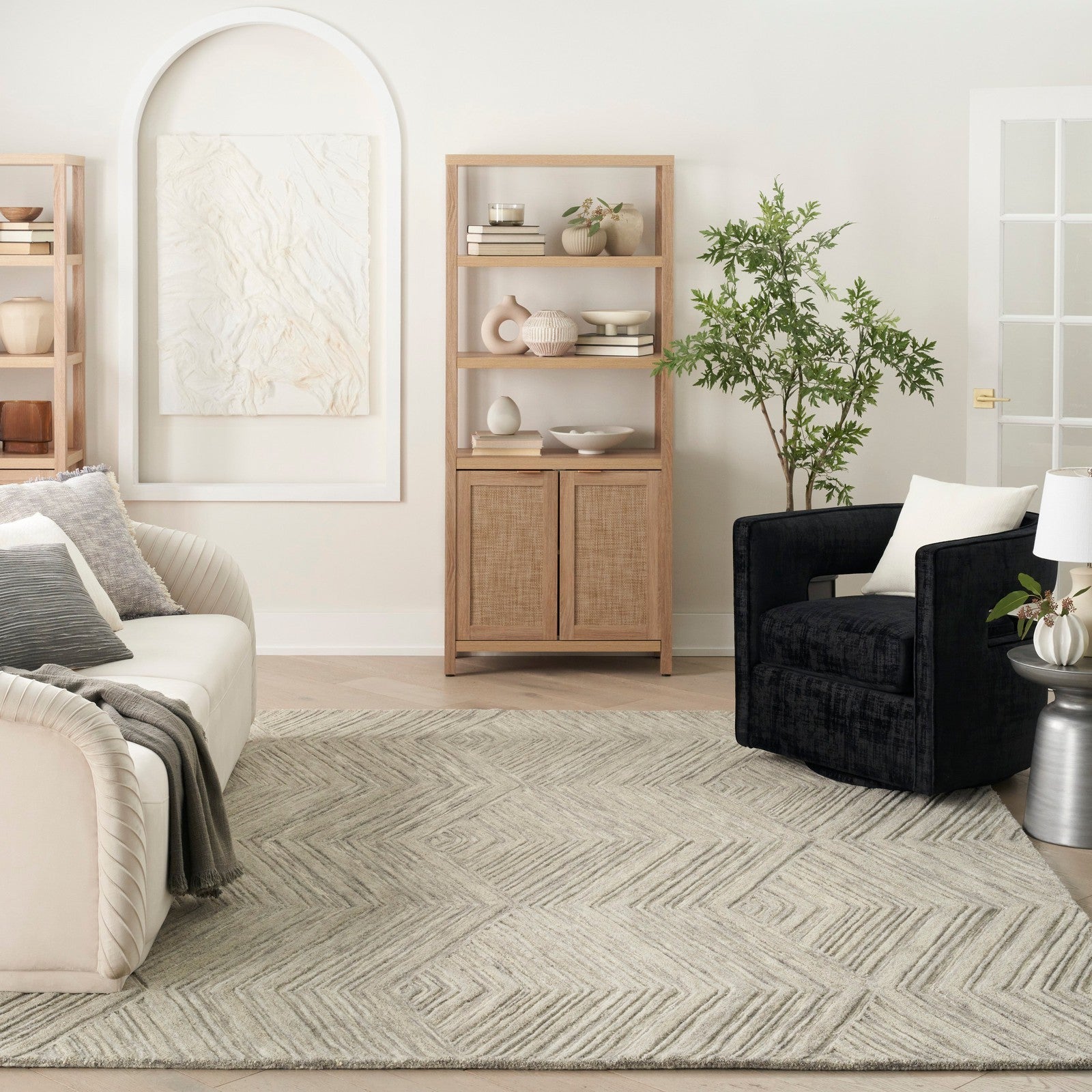 Nourison Graceful GRU03 Modern Indoor Rug