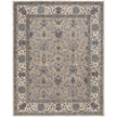 Feizy Rylan 8640F Transitional Oriental in Taupe/Ivory/Blue