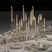 Christofle Vertigo Silver-Plated Candelabra Candlestick