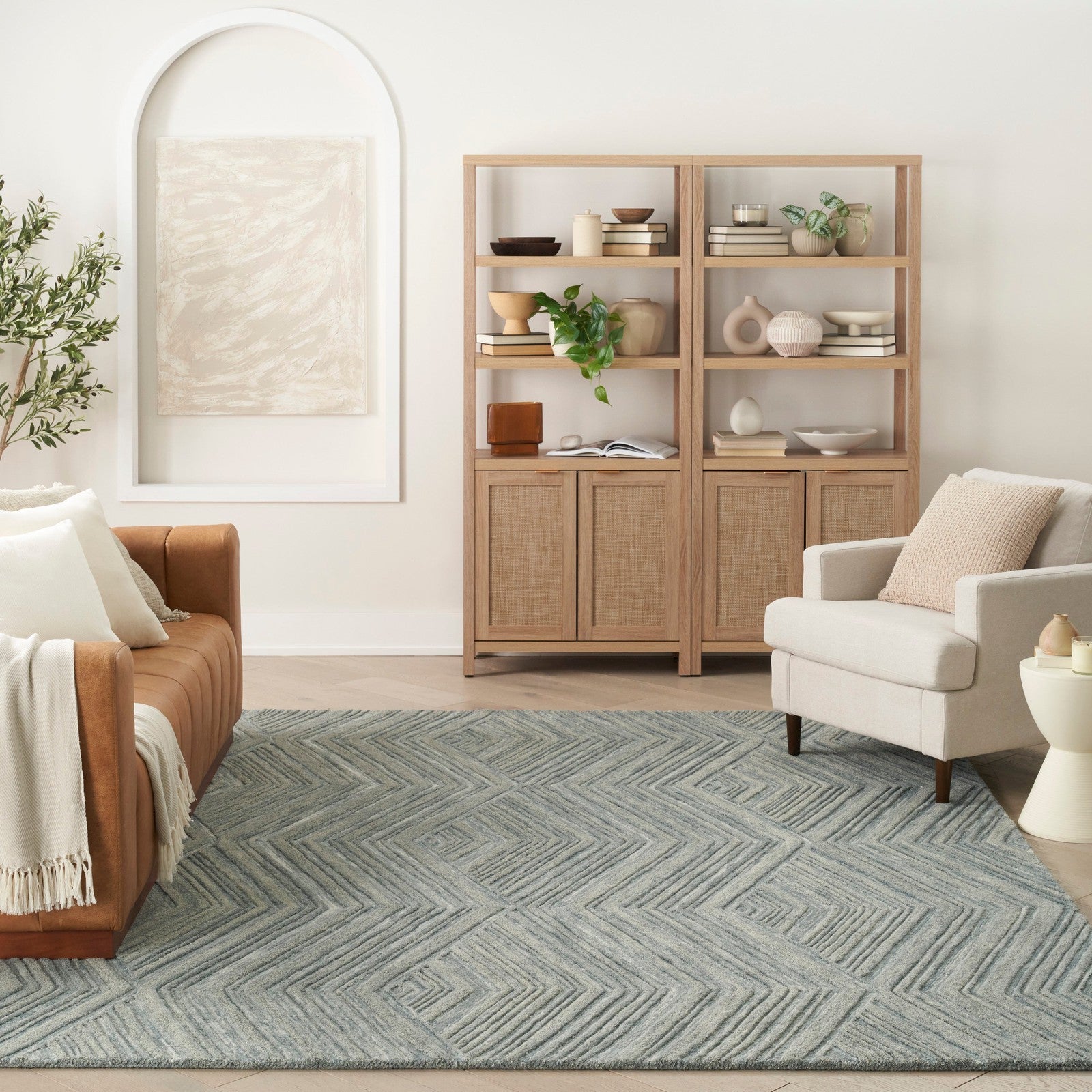 Nourison Graceful GRU03 Modern Indoor Rug