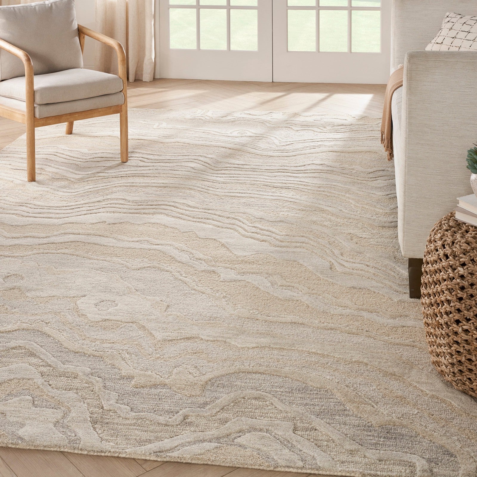 Nourison Graceful GRU01 Modern Indoor Rug