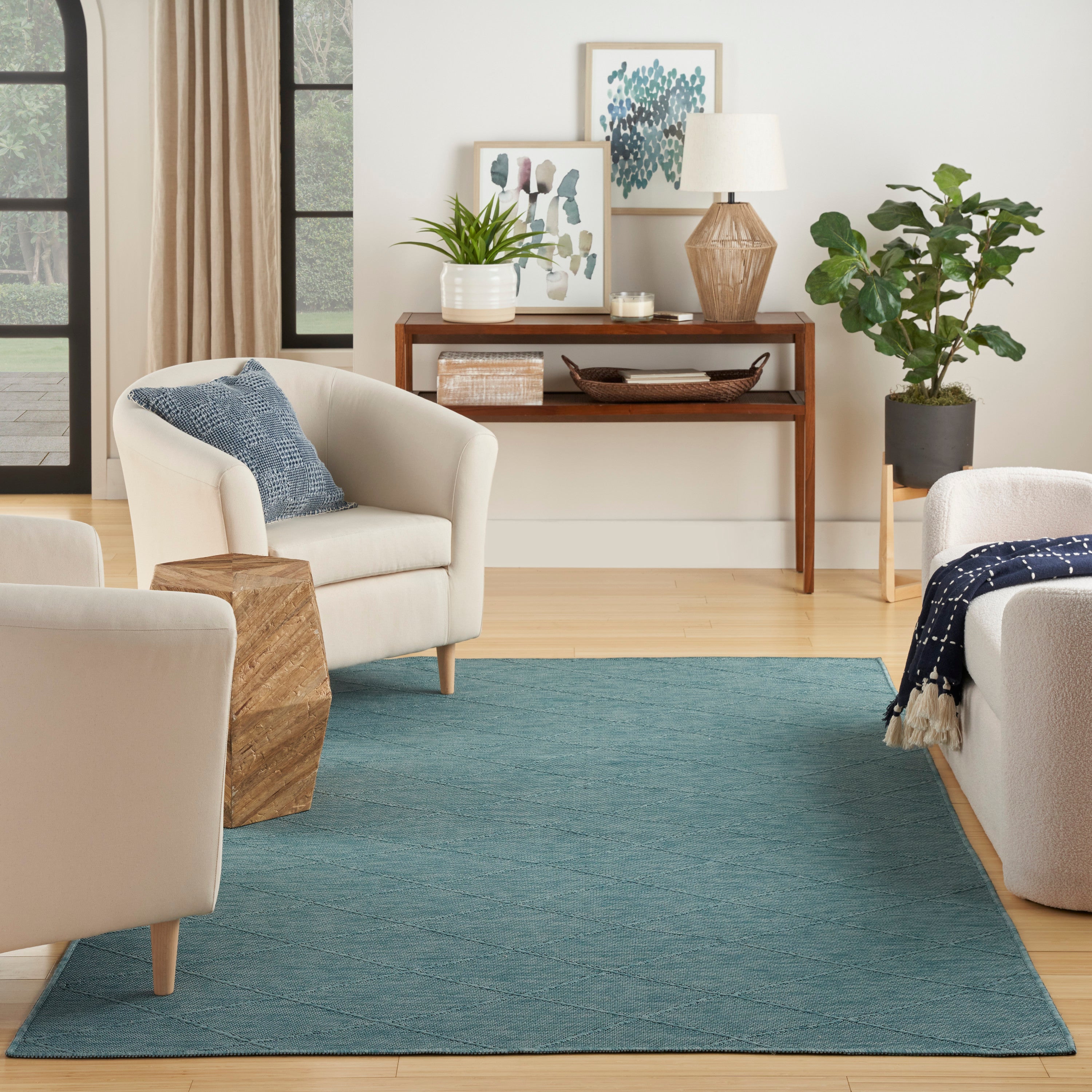 Nourison Washable Solutions WSL01 Modern Rug