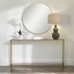 Modern Accents Narrow Iron Console Table