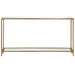 Modern Accents Narrow Iron Console Table