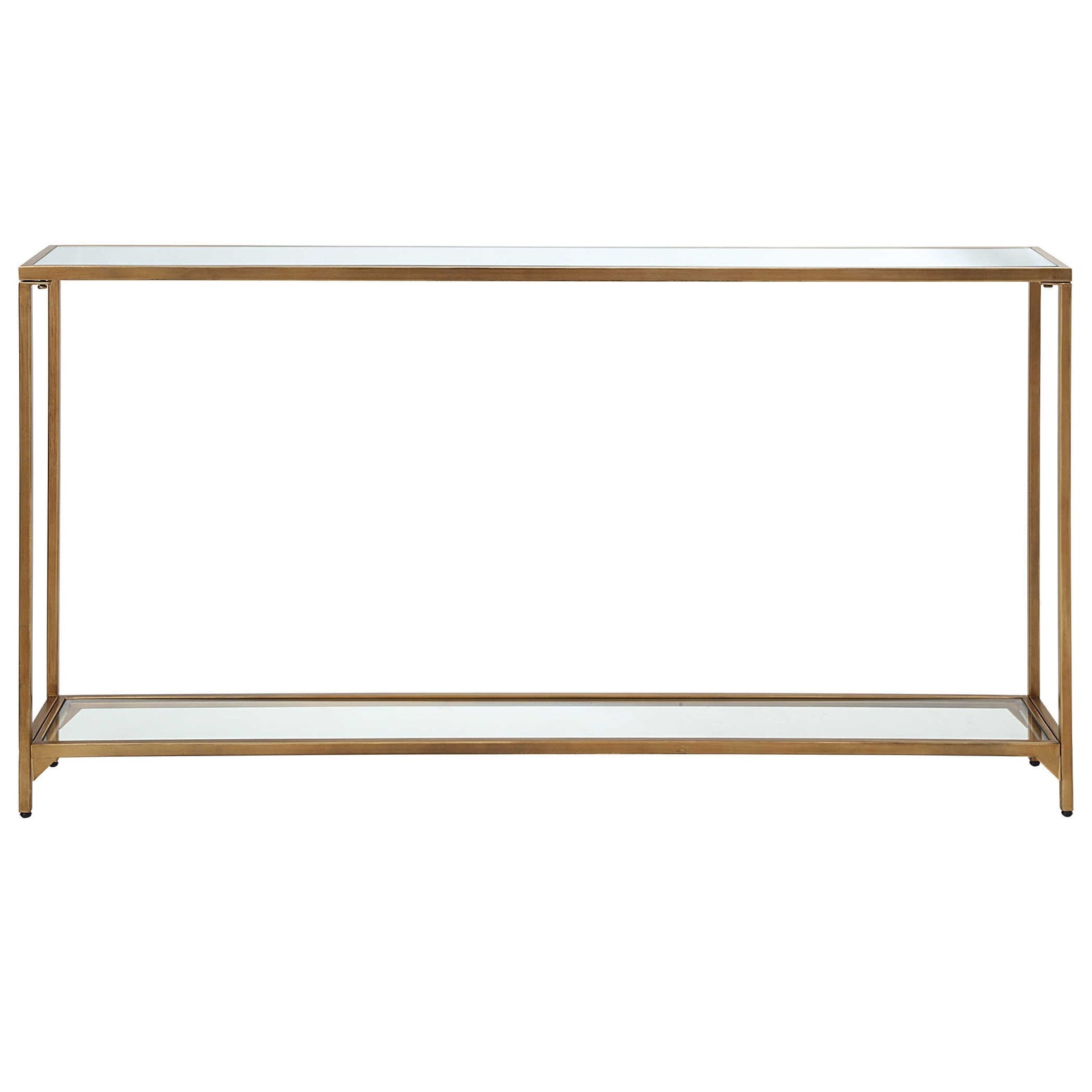 Modern Accents Narrow Iron Console Table