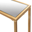 Modern Accents Narrow Iron Console Table