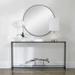 Modern Accents Narrow Iron Console Table