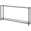 Modern Accents Narrow Iron Console Table