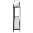Modern Accents Narrow Iron Console Table