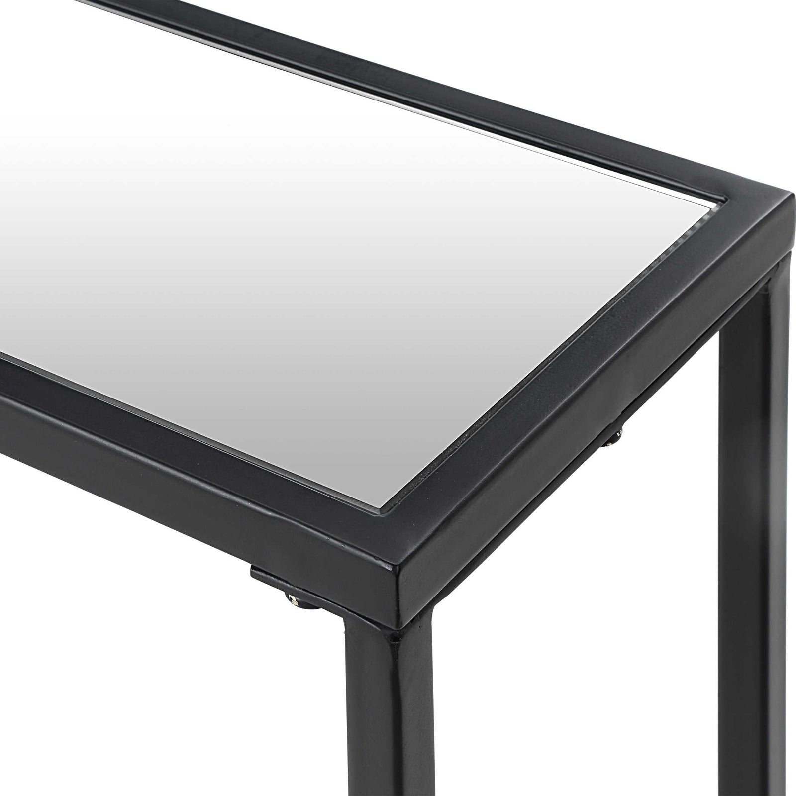 Modern Accents Narrow Iron Console Table