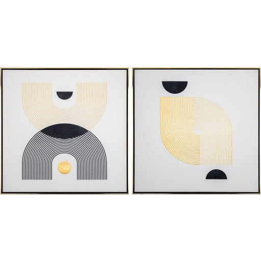 Livabliss by Surya Wesleyan Framed Art Set Clearance