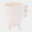 Global Views Primitive Porcelain Cache Pot and Vase