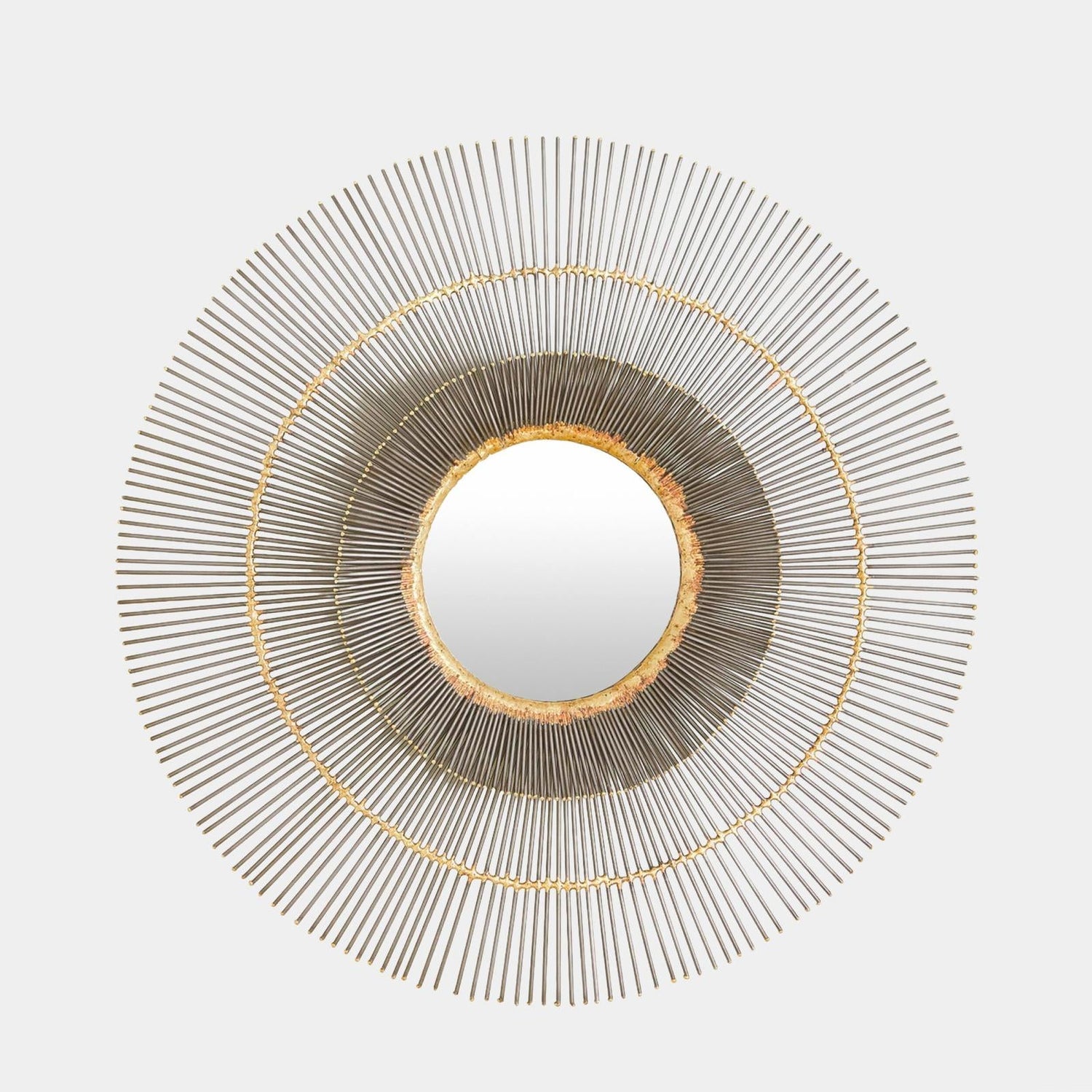 Global Views Onbe Natural Iron Wall Mirror