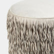 Global Views Thelma Fringe Ottoman by Ashley Childers