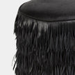 Global Views Thelma Fringe Ottoman by Ashley Childers