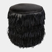 Global Views Thelma Fringe Ottoman by Ashley Childers