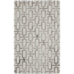 Feizy Lorrain 8919F Modern Geometric Rug in Ivory/Taupe