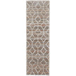Feizy Mynka 39ICF Transitional Diamond in Tan/Taupe/Ivory