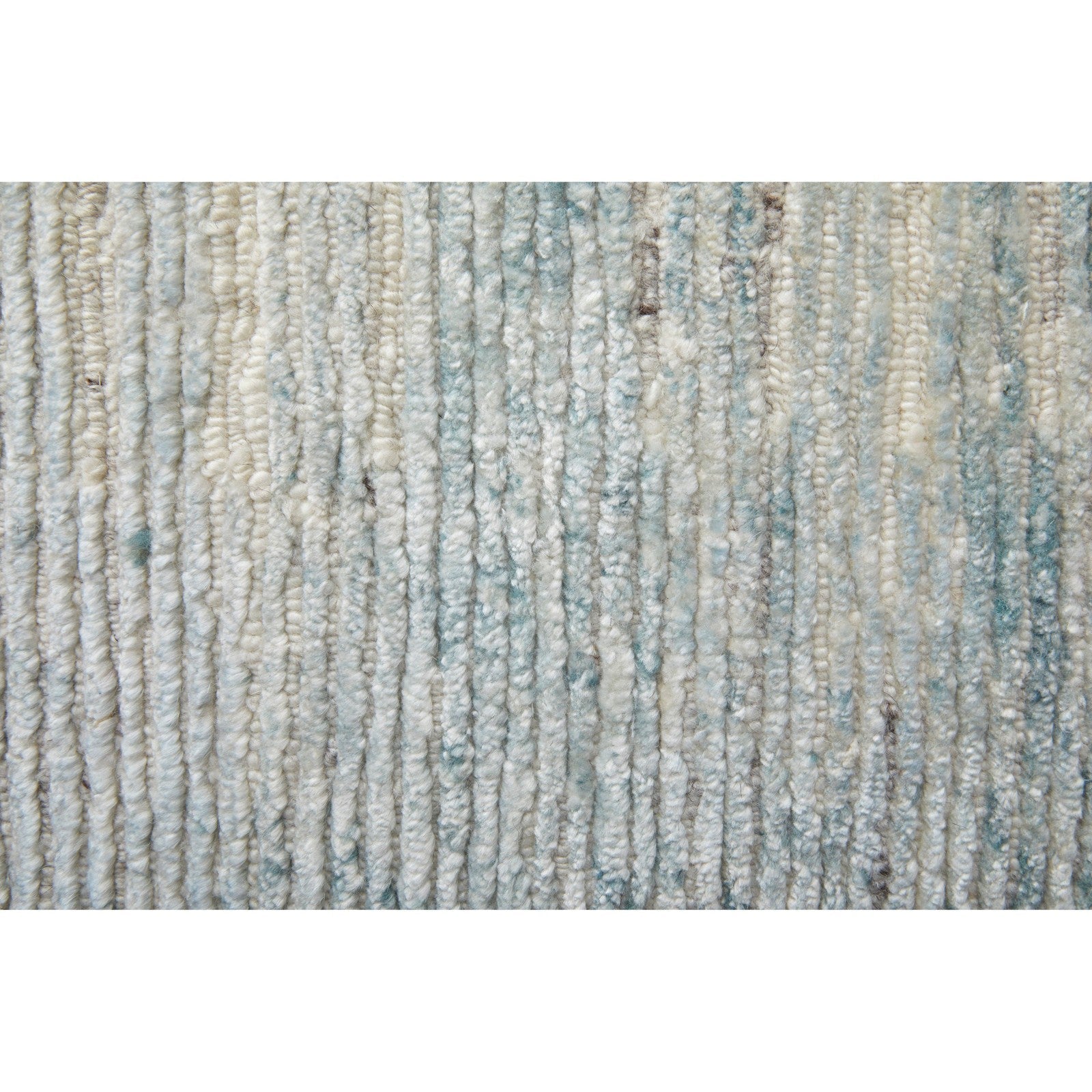Feizy Brighton 69CHF Modern Abstract in Blue/Ivory/Silver