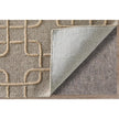 Feizy Kimball 8A35F Transitional Trellis & Lattice Rug in Gray/Taupe/Tan