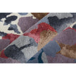 Feizy Dafney 8869F Transitional Floral & Botanical in Blue/Gray/Pink