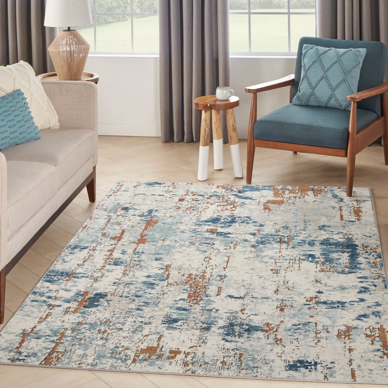 Nourison Quarry QUA01 Modern Indoor Rug