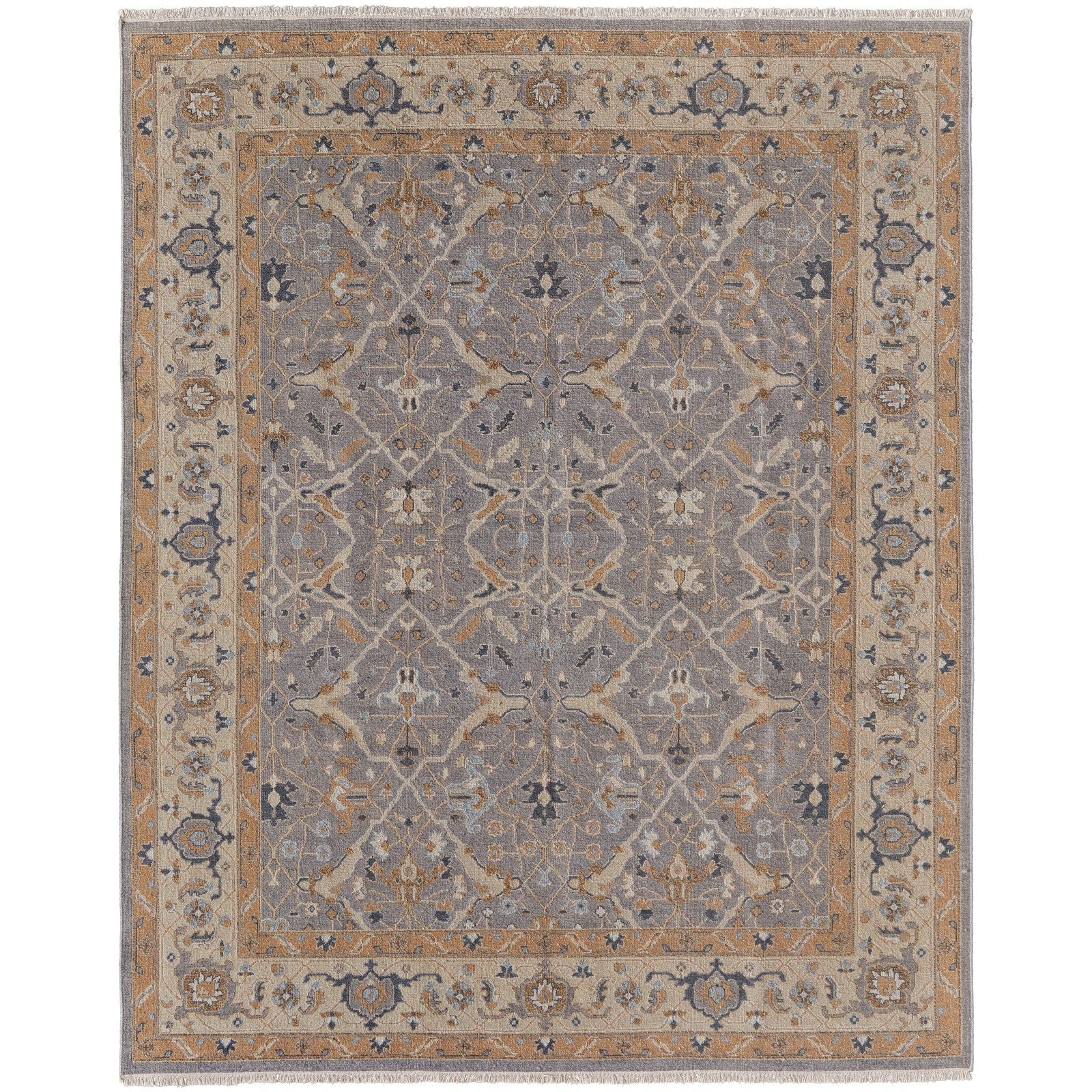 Feizy Corbitt 0611F Traditional Oriental in Gray/Gold