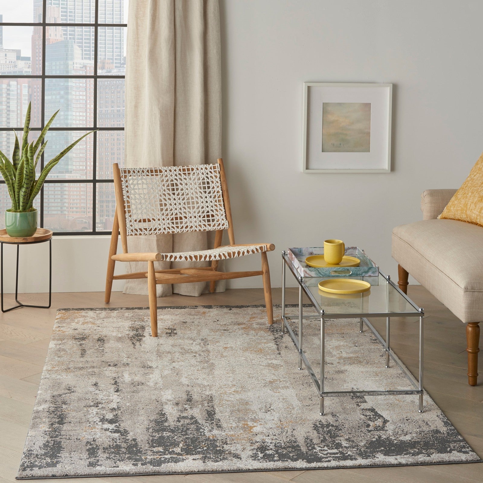 Nourison Tangra TNR05 Modern Indoor Rug