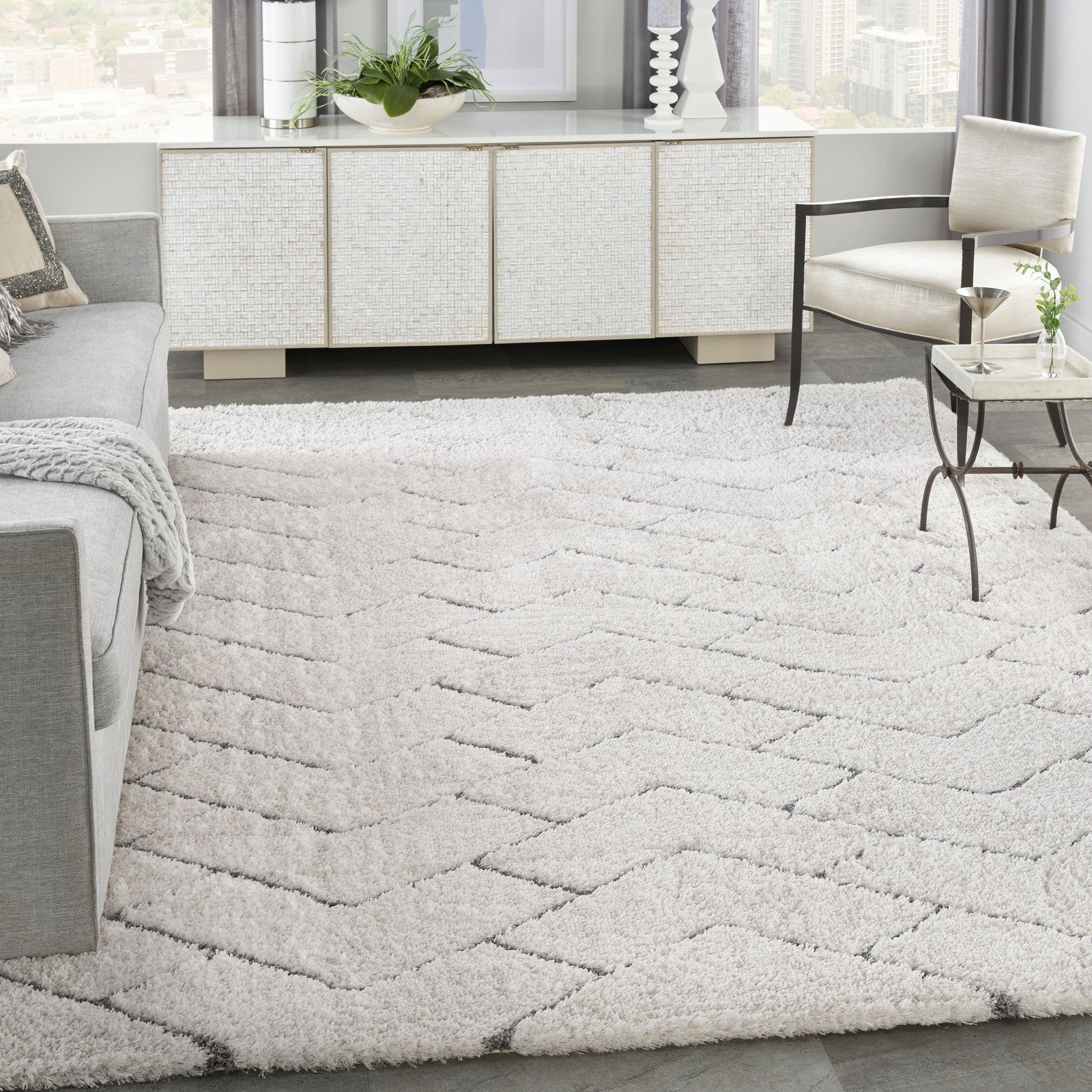 Nourison Dreamy Shag DRS03 Shag Indoor Rug