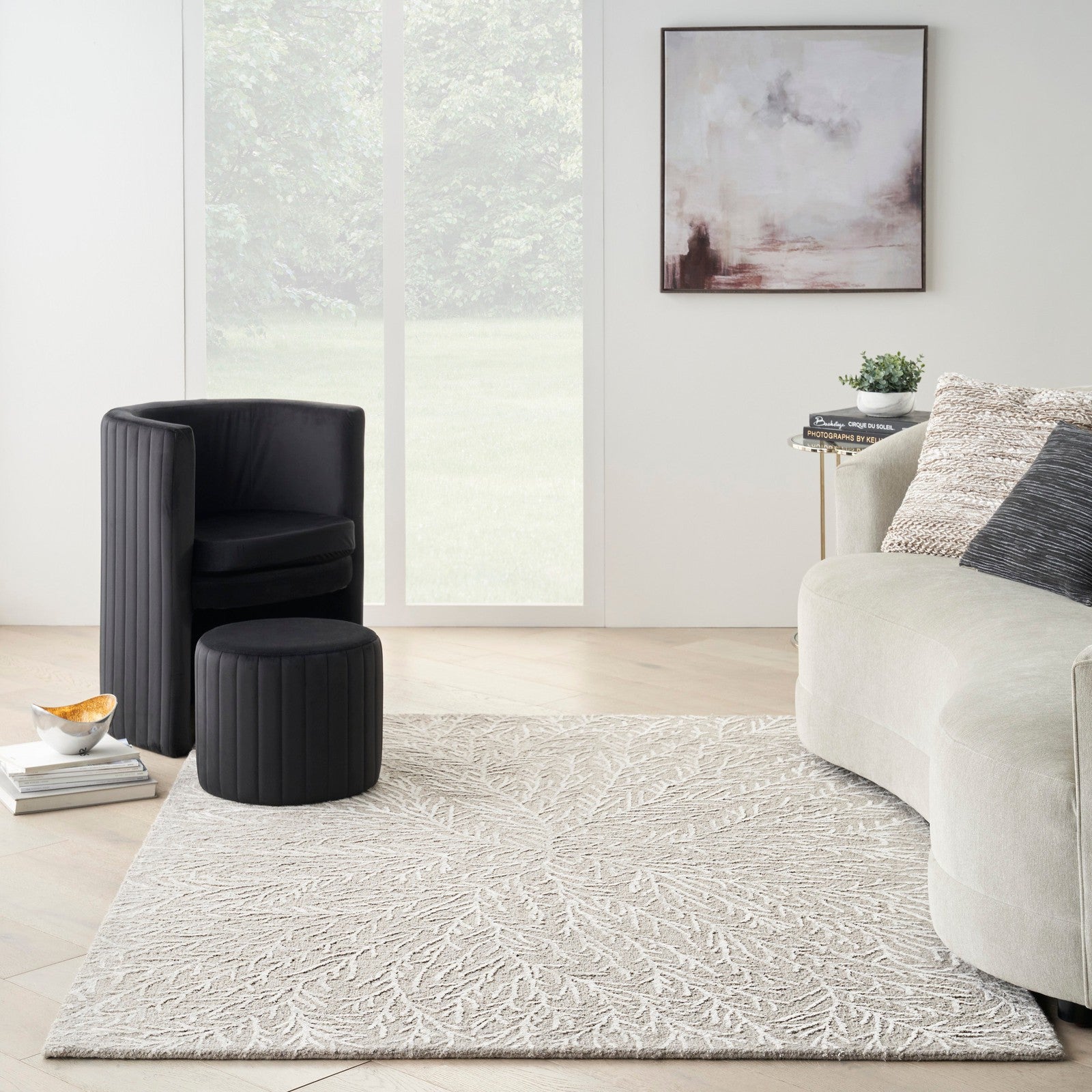 Nourison Rugs Michael Amini Ma30 Star SMR03 Modern Indoor Rug
