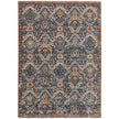 Feizy Kaia 39HRF Transitional Floral & Botanical in Blue/Orange/Ivory