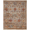 Feizy Leylan 0583F Transitional Floral & Botanical in Brown/Tan/Gray